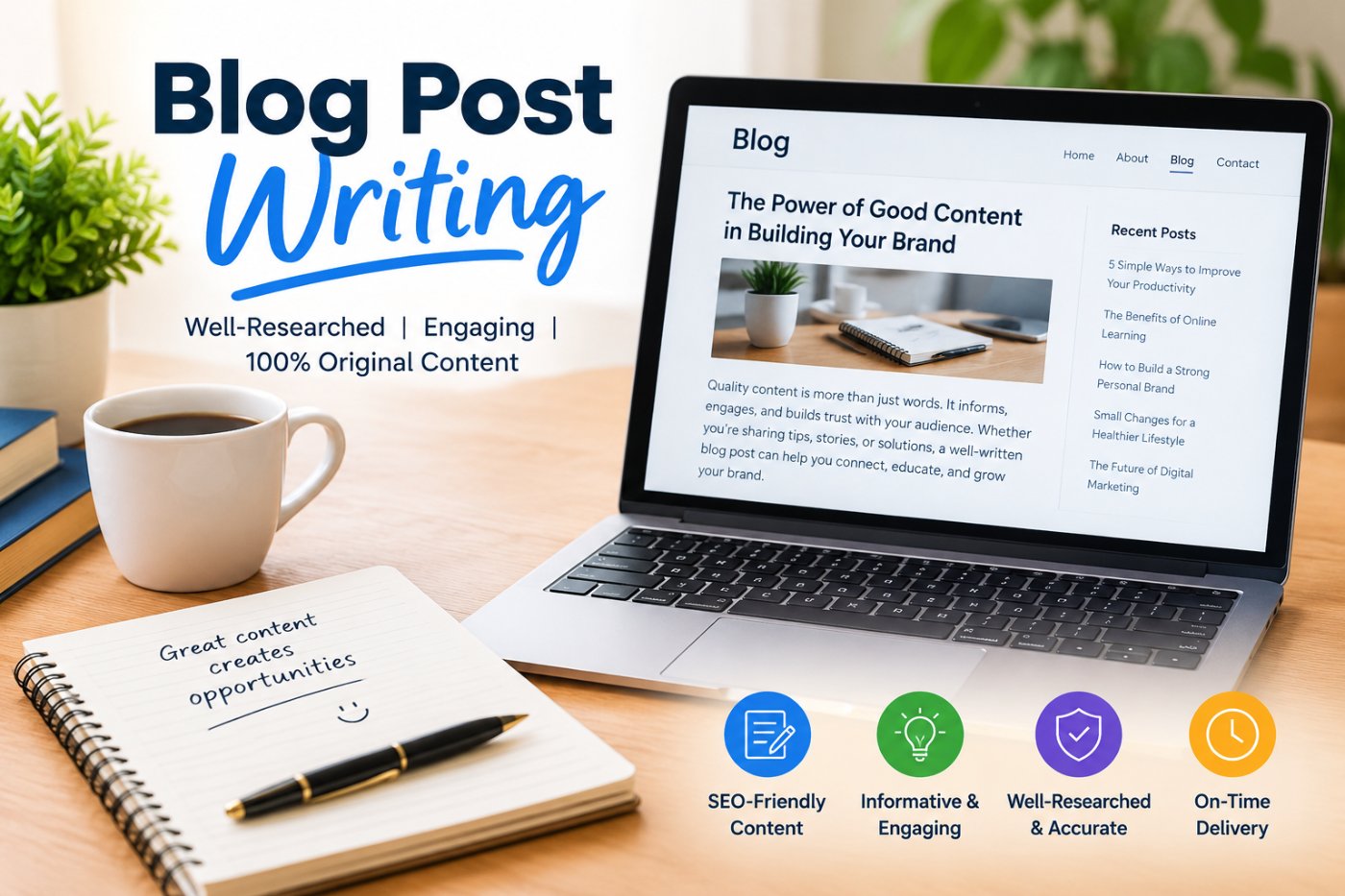 Blog writing