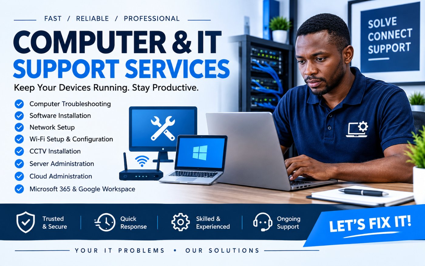 Website, Computer & Digital Troubleshooting
