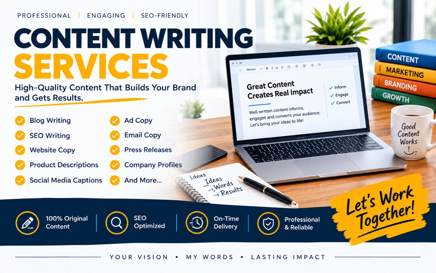 Professional Business Writing & Content Creation