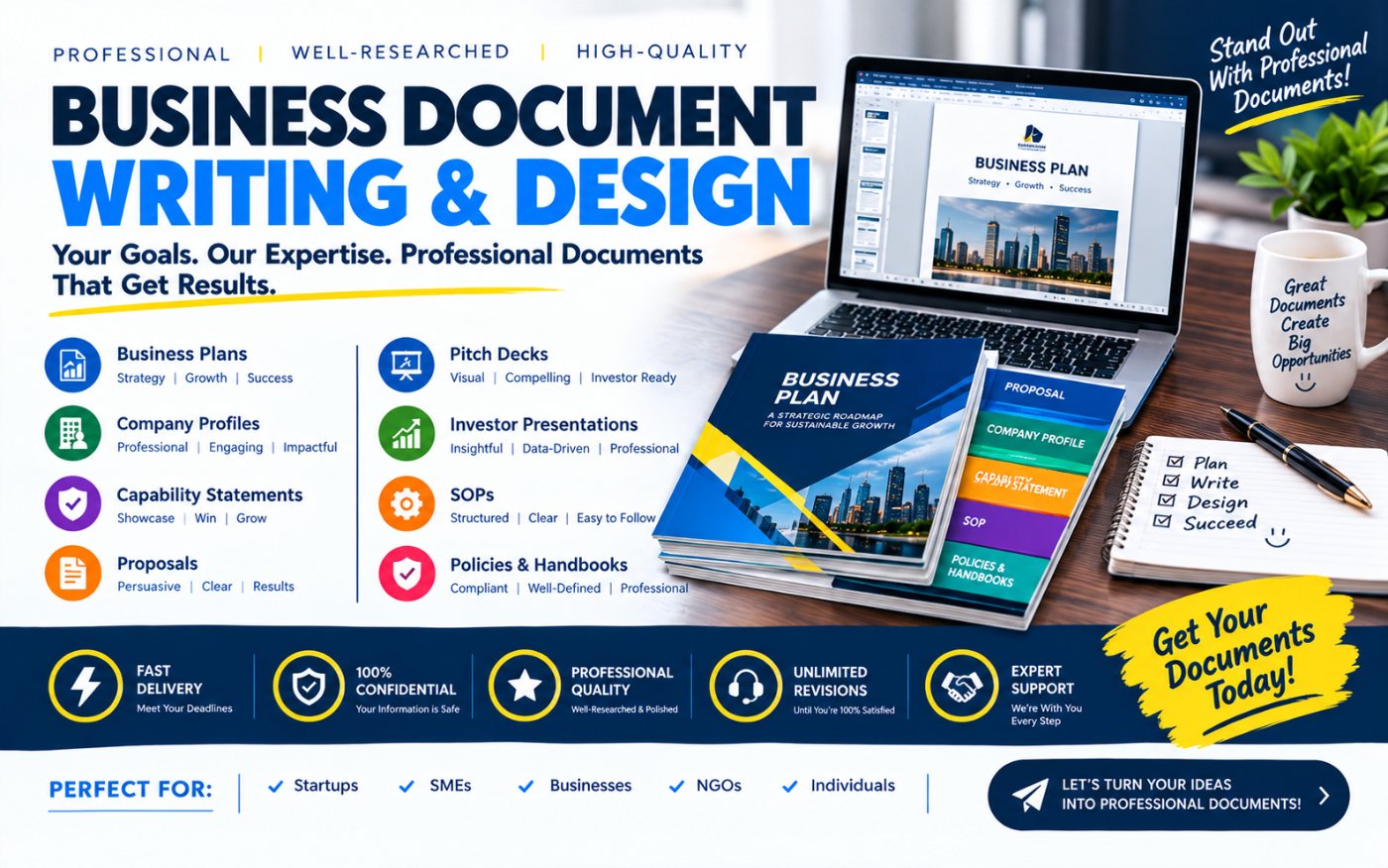 Professional Document Formatting & PDF Design