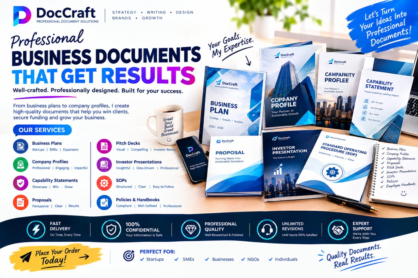 Professional Invoice & Receipt Template Design