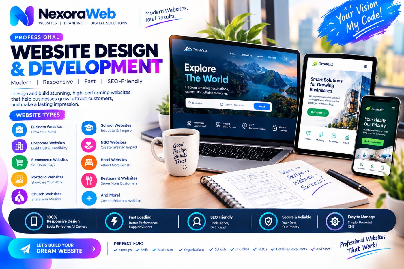 Fix Small Website Problems & Make Quick Website Updates