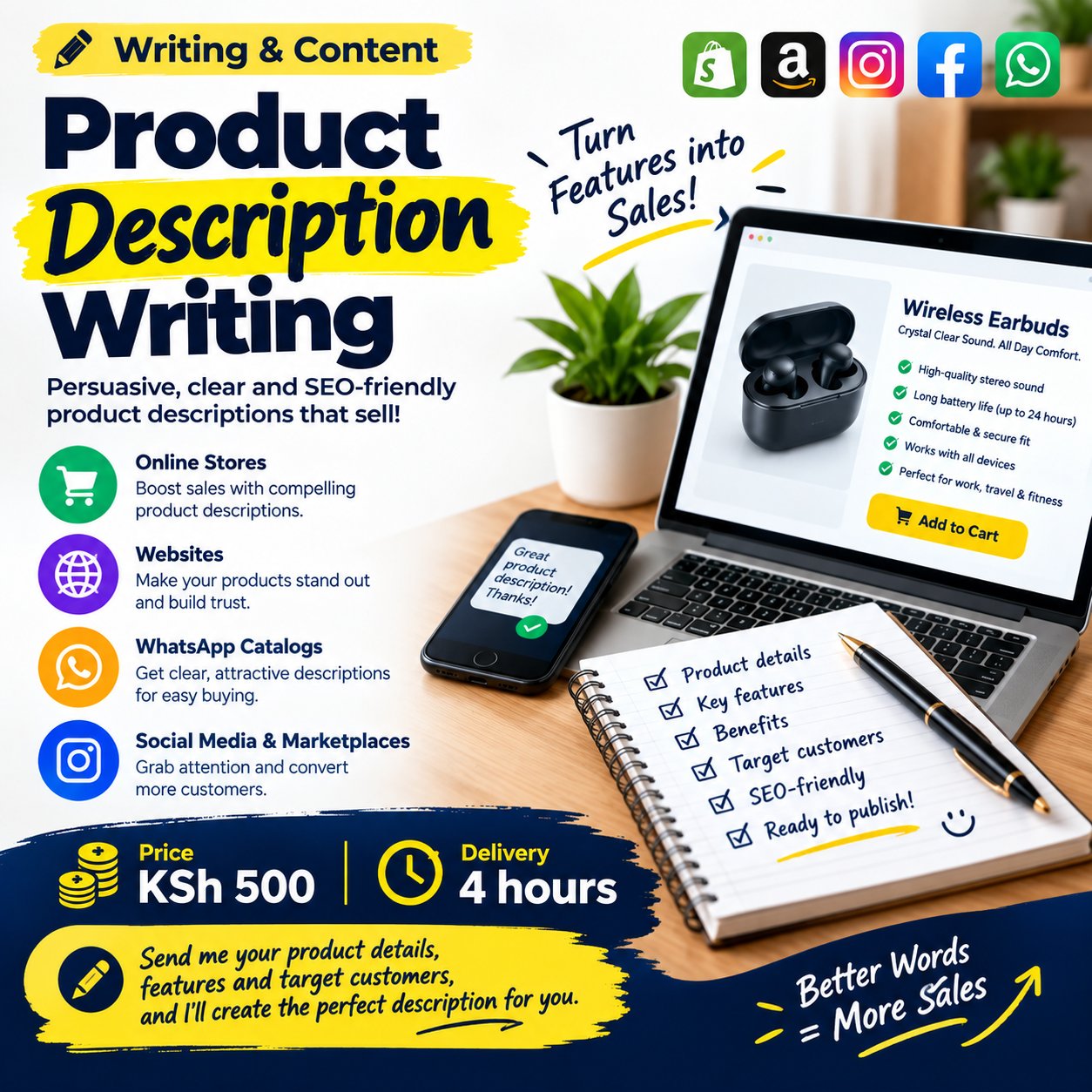 Product Description Writing