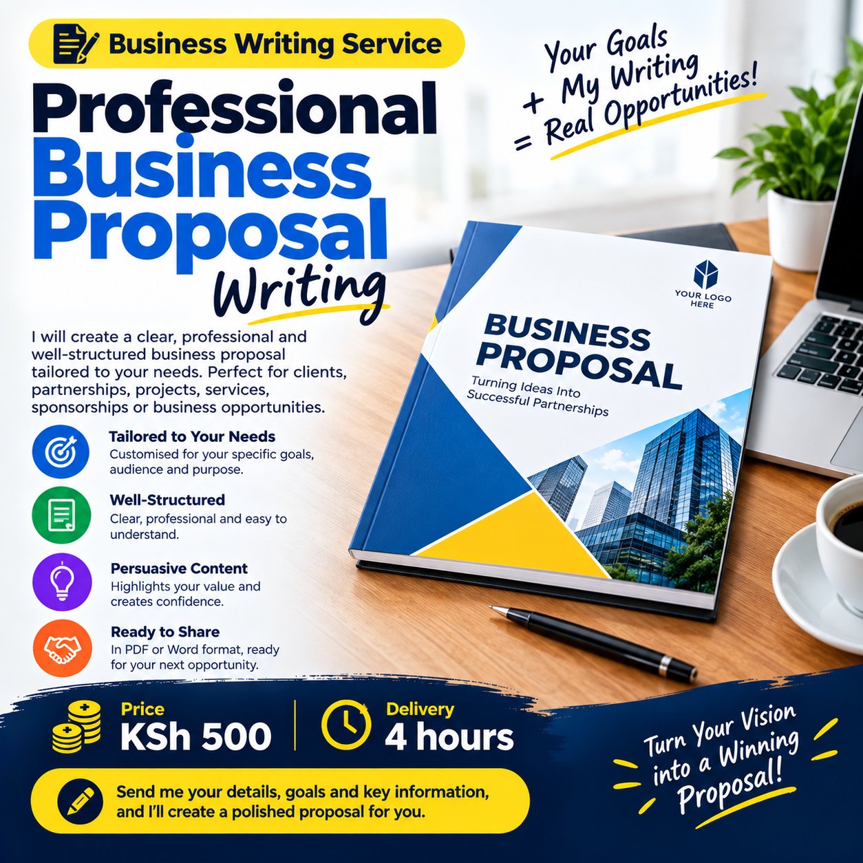 Professional Business Proposal Writing