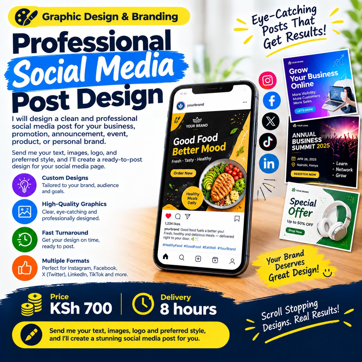 Professional Social Media Post Design