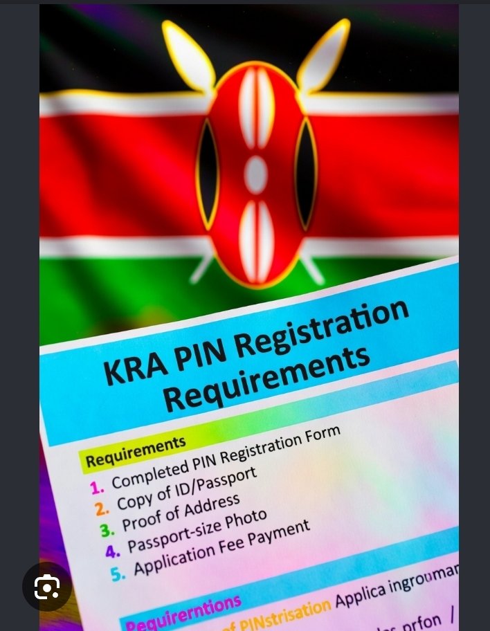 KRA pin application 
