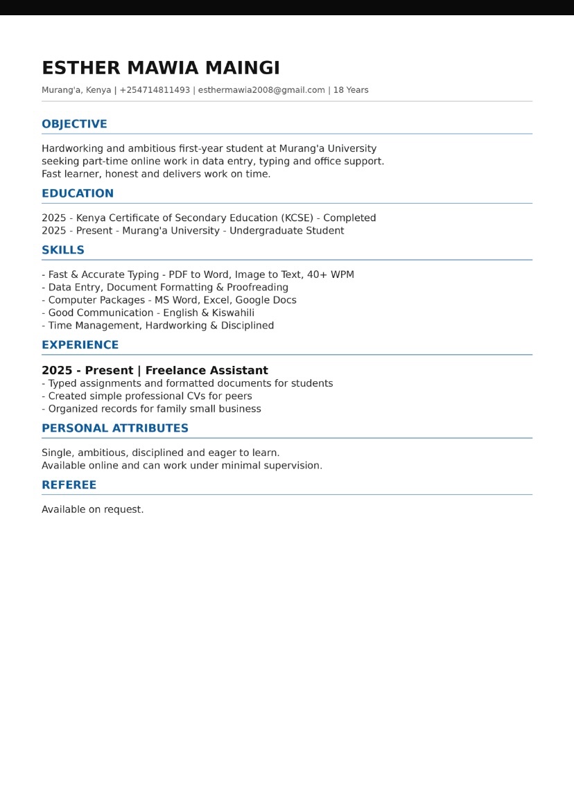 I will write professional cv, cover letter and LinkedIn